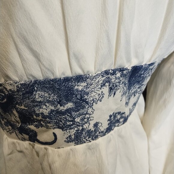 Cider Retro-Inspired China Print Dress - Picture 7 of 7